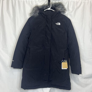 The North Face Women's Arctic Parka Coat 600 Down Fill Black 2X Waterproof